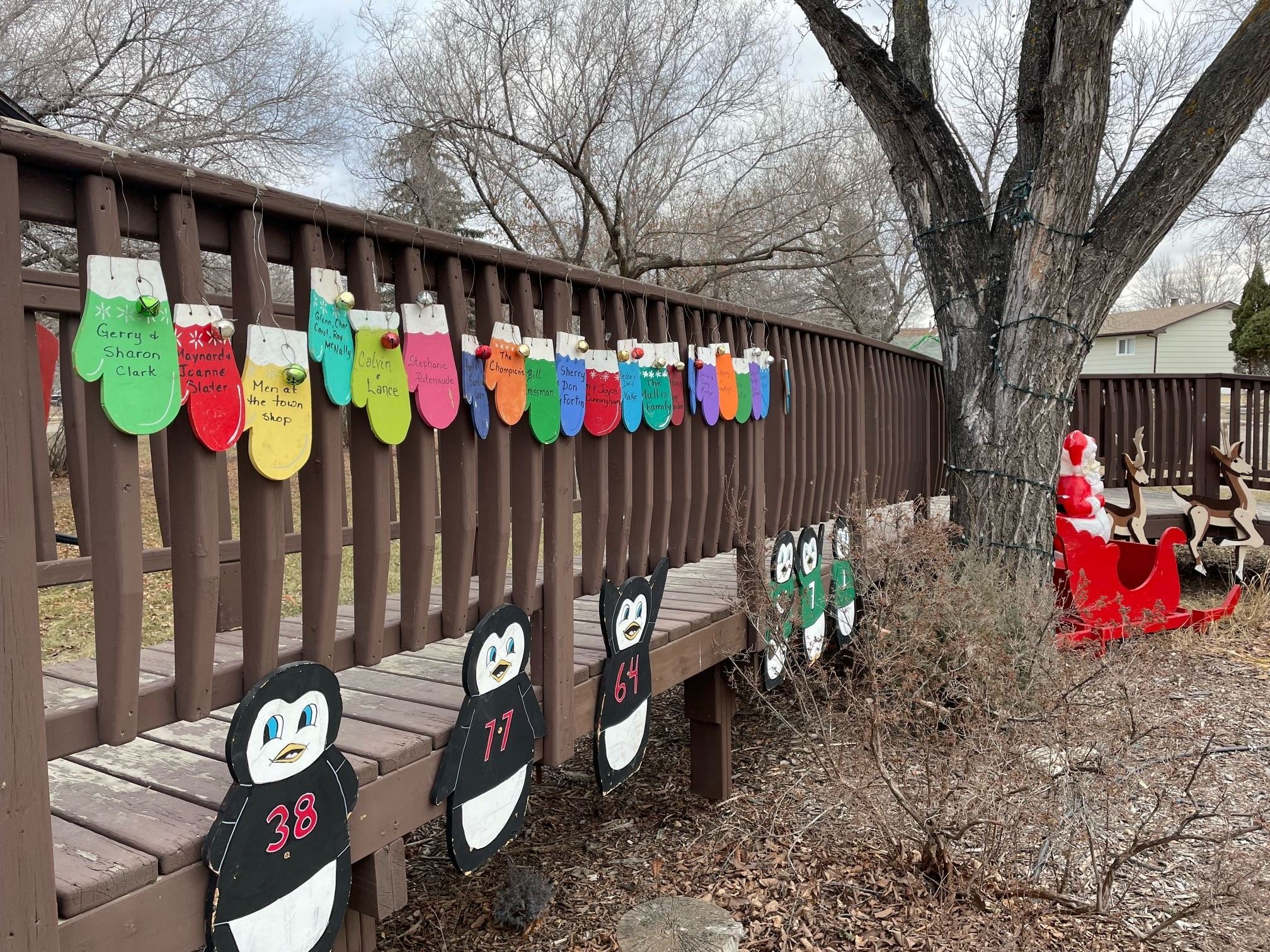 Winter Wonderland mittens
