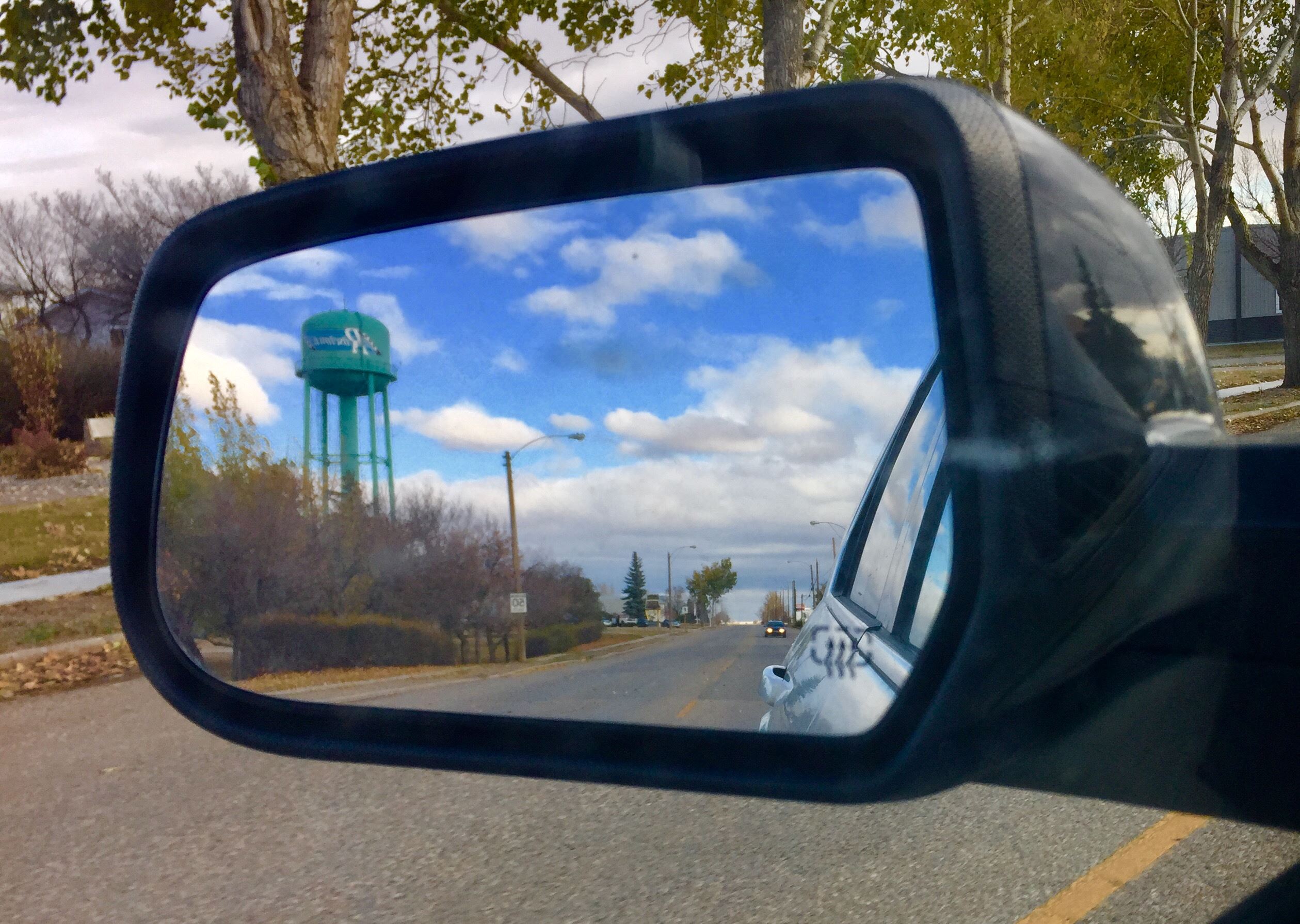 Photo of Side Mirror Water Tower 
