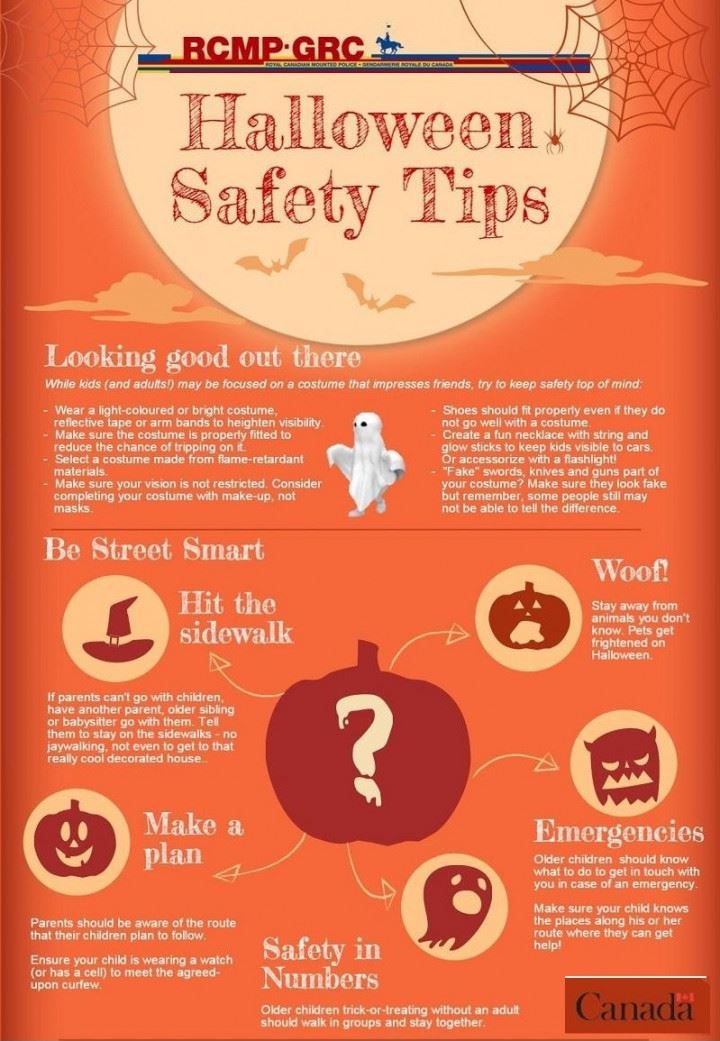 RCMP Halloween Safety Tips